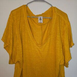 We the Free Yellow Top Size XSmall